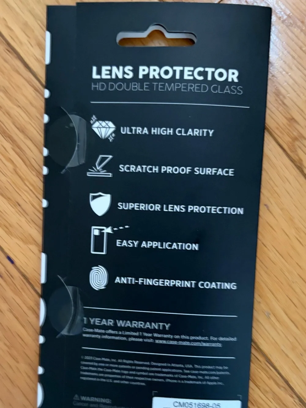 case-mate tempered glass